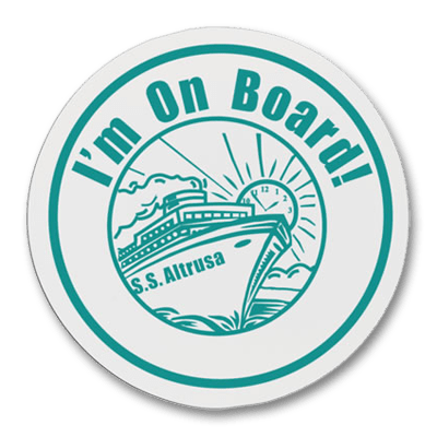Custom Plastic Badge