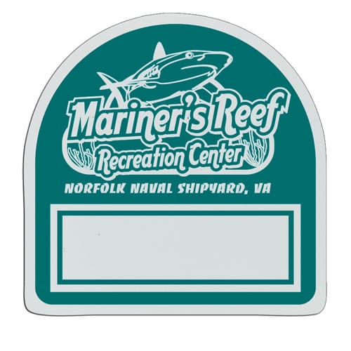PSB621 Plastic Badge