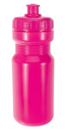 Neon Pink Sports Bottle