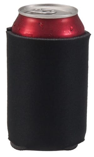 Black Can Cooler