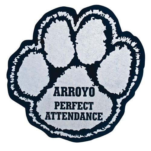 14 1/2" x 14 1/2" Paw