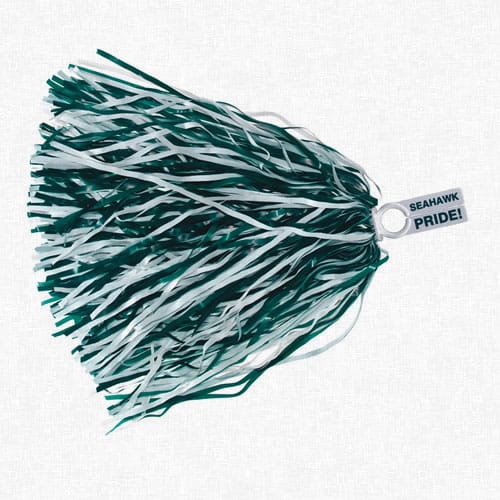 Ring Tab Handle Pom Poms