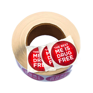 Red Ribbon Week Stickers
